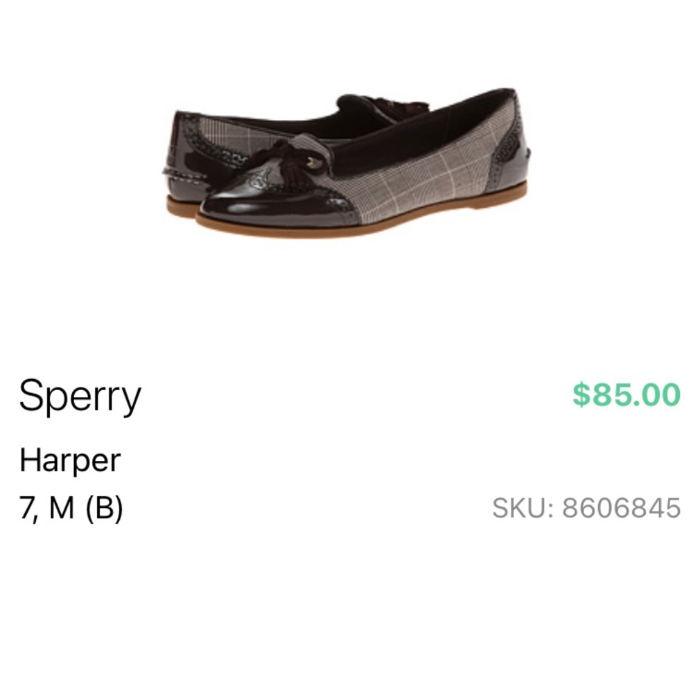 Sperry Top Siders Harper Brown Loafers or Biat Shoes